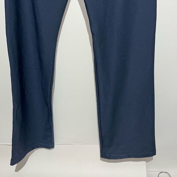 Nike Women's Navy Blue Dri-Fit Ponte Knit Athletic Ankle Leggings Size XS - Picture 7 of 9
